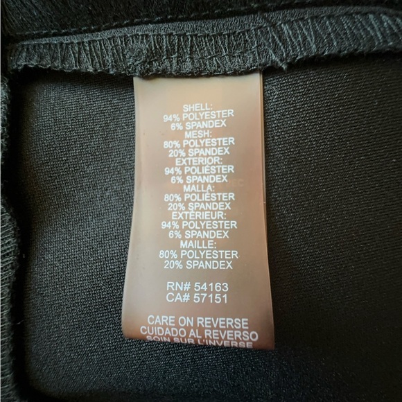 CALVIN KLEIN NWOT SLEEVELESS BLACK FIT & FLARE DRESS TULLE HEM DETAIL | SIZE: 2 - Picture 9 of 10